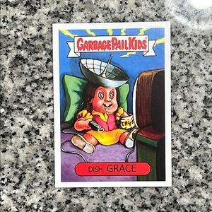 Garbage Pail Kids GPK Dish Grace Card Sticker Greenlight Topps